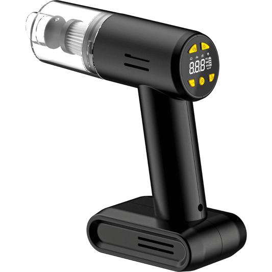 Aspiradora de Polvo Multifuncional MegaStar VC138 90W Recargable — Negra