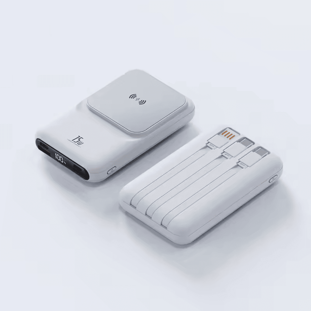 CARGADOR PORTATIL MAGSAFE ECOPOWER EP-C860 / 12000MAH / 3 EN 1