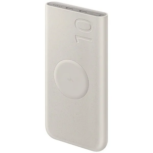 Cargador Portàtil Wireless Samsung EB-P2510 10.000 mAh para Smartphones - Beige