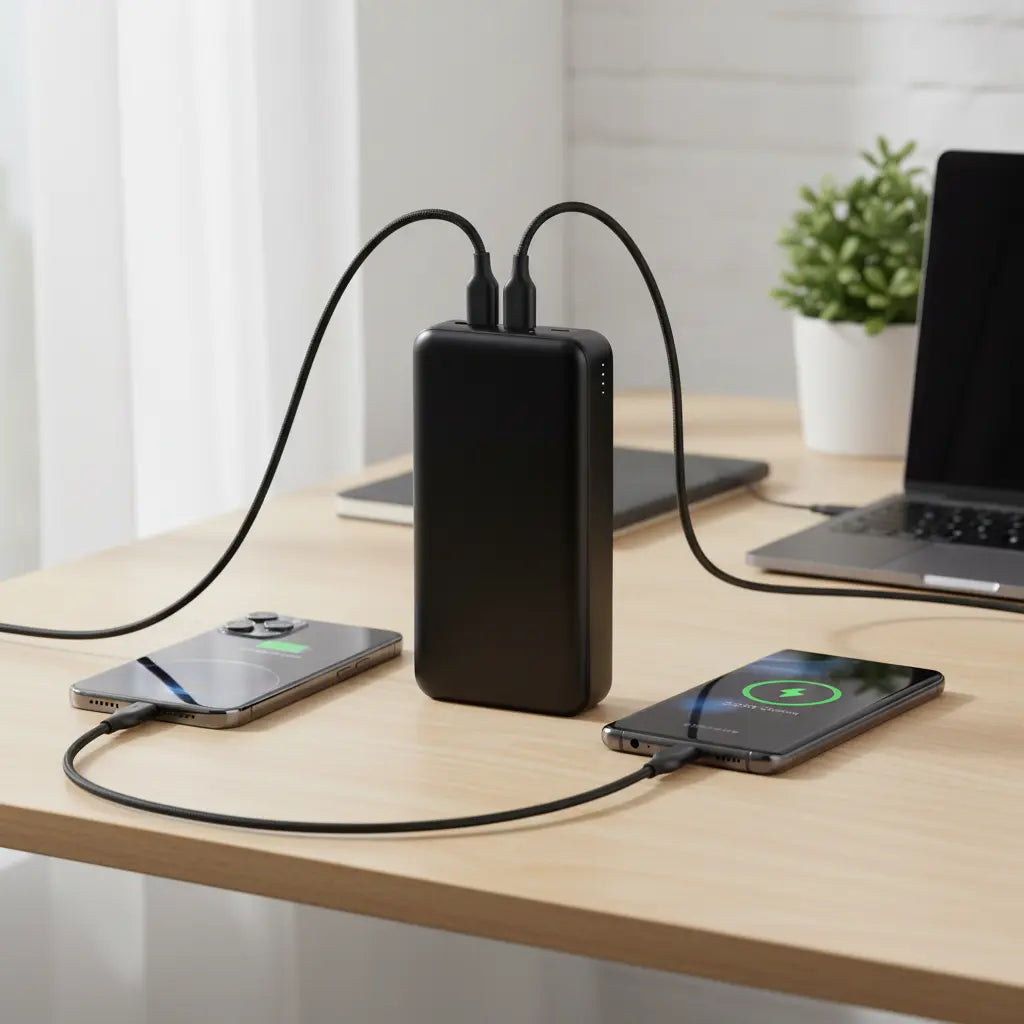 Cargador portatil Ecopower EP-C829 22000 mAh Smart Charge