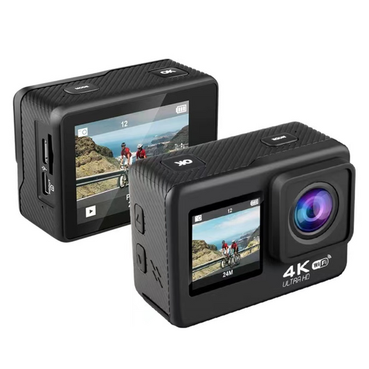 Cámara de Acción Abc A3070-V8 4K - NEGRO