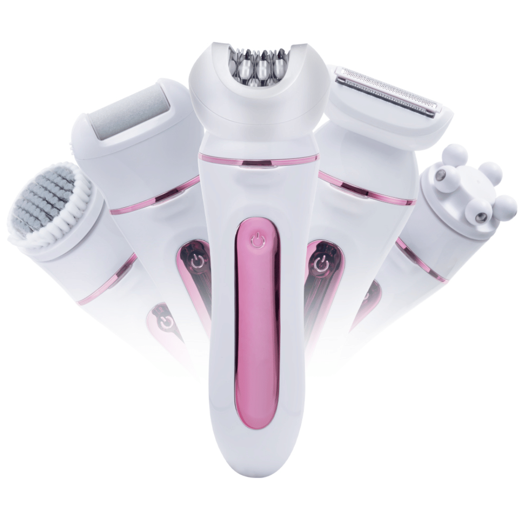 Depilador MegaStar GWE858 5 en 1 Recargable — Para Mujer