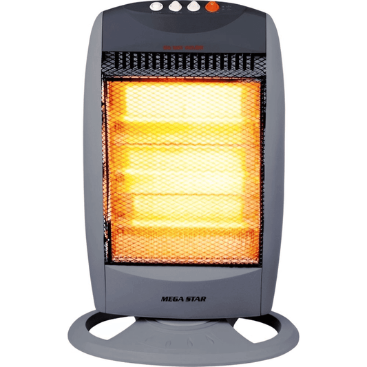Estufa tubo de Quarzo Megastar TC80 Oscilante 3 Tubos 1200W