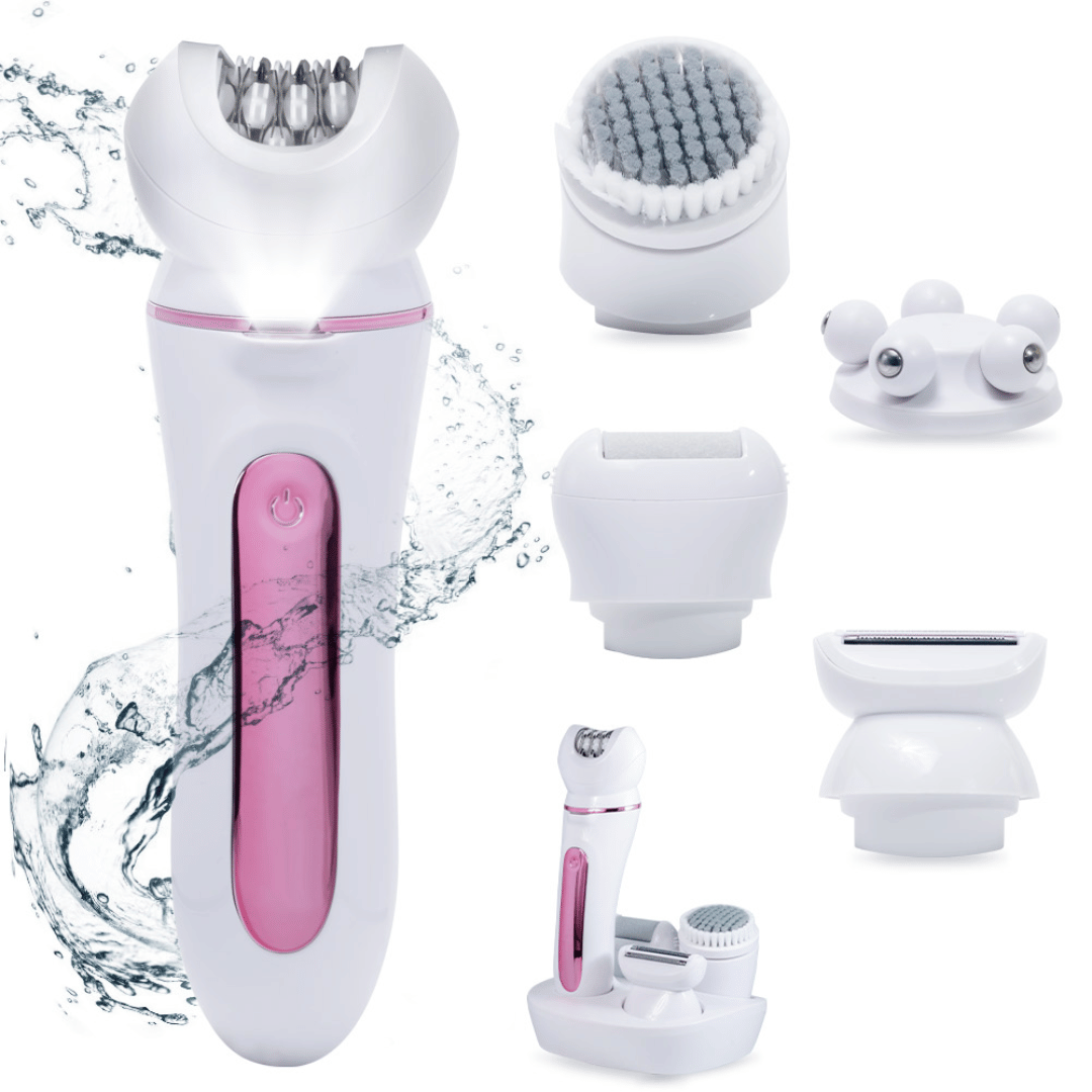 Depilador MegaStar GWE858 5 en 1 Recargable — Para Mujer
