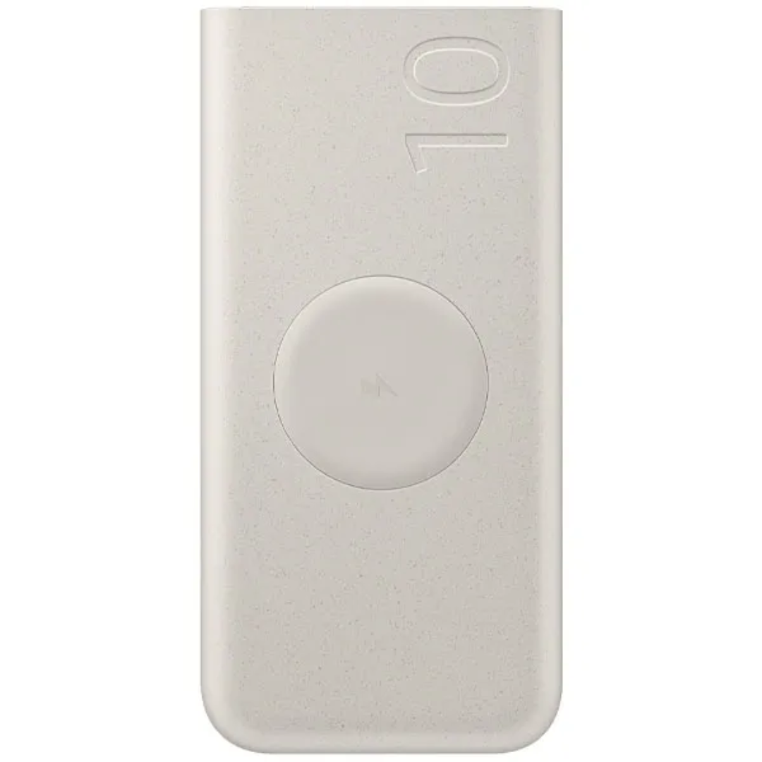 Cargador Portàtil Wireless Samsung EB-P2510 10.000 mAh para Smartphones - Beige