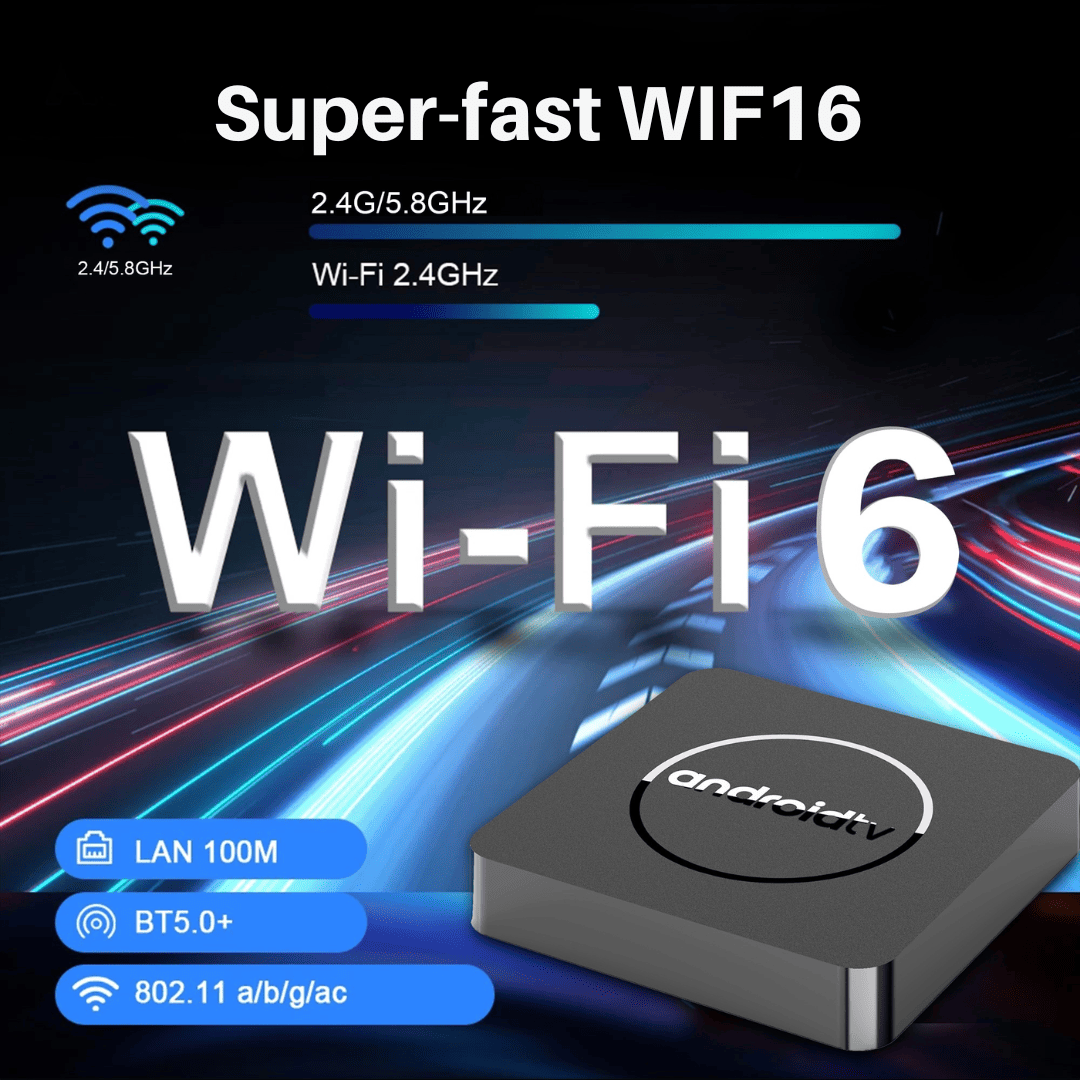 Tv box Mortal Q1 android 14 con sistema