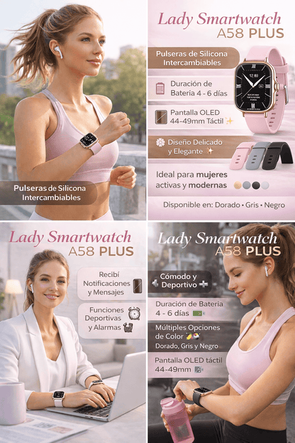 Reloj Smart watch A58 plus