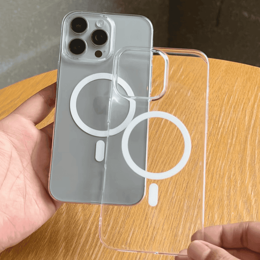 Funda Transparente Ultrafina con MagSafe — iPhone 13 al 17 Pro Max