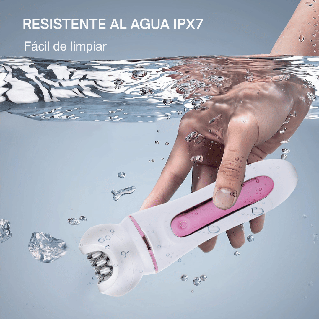 Depilador MegaStar GWE858 5 en 1 Recargable — Para Mujer