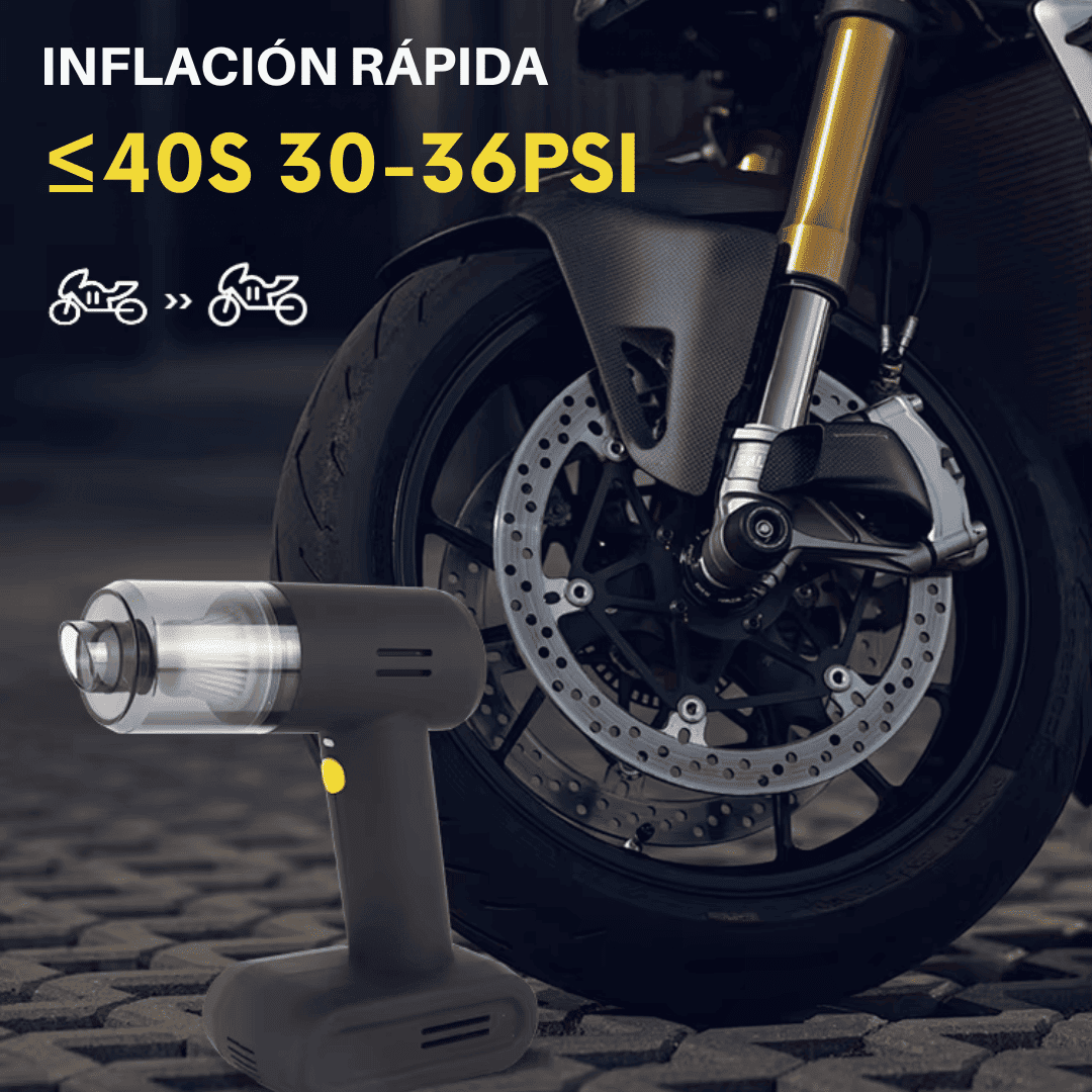 Aspiradora de Polvo Multifuncional MegaStar VC138 90W Recargable — Negra