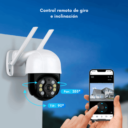 Cámara WiFi Domo PTZ VeeZoom WS-Q202B 2MP