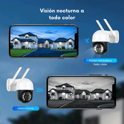 Cámara WiFi Domo PTZ VeeZoom WS-Q202B 2MP