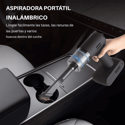 Aspiradora de Polvo Multifuncional MegaStar VC138 90W Recargable — Negra