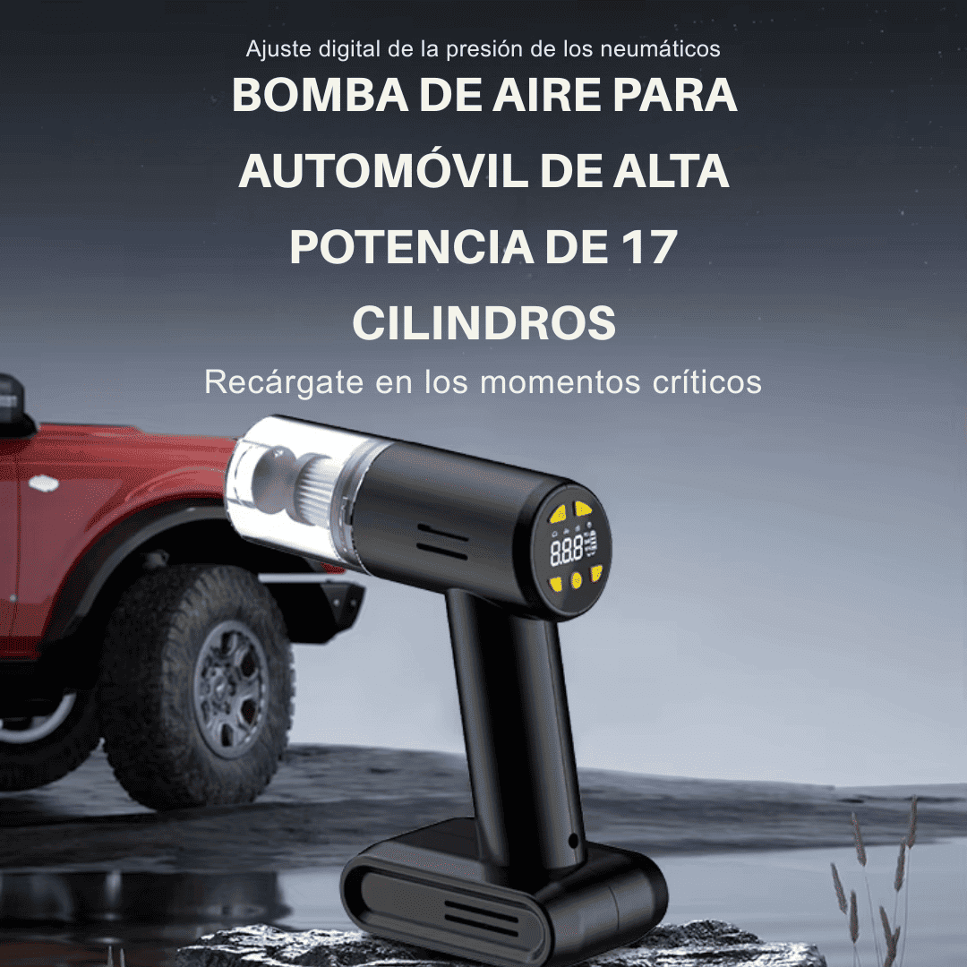 Aspiradora de Polvo Multifuncional MegaStar VC138 90W Recargable — Negra