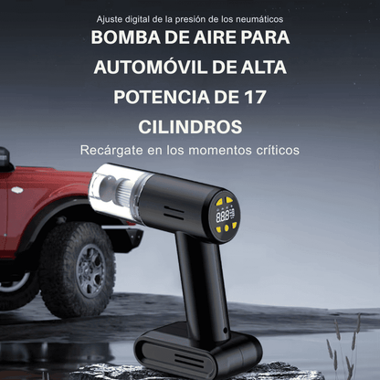 Aspiradora de Polvo Multifuncional MegaStar VC138 90W Recargable — Negra