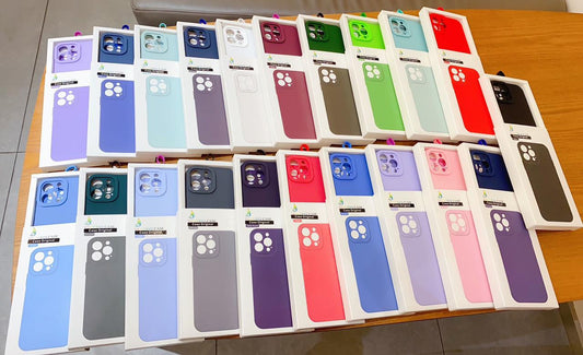 FUNDA DE SILICONA PARA IPHONE