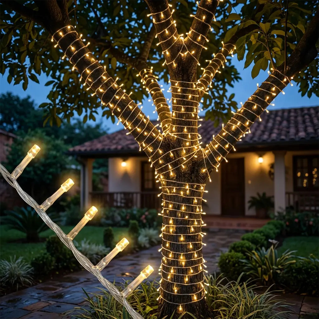 Guirnalda LED Lineal Decorativa 220 V – Multicolor, Cálido o Blanco