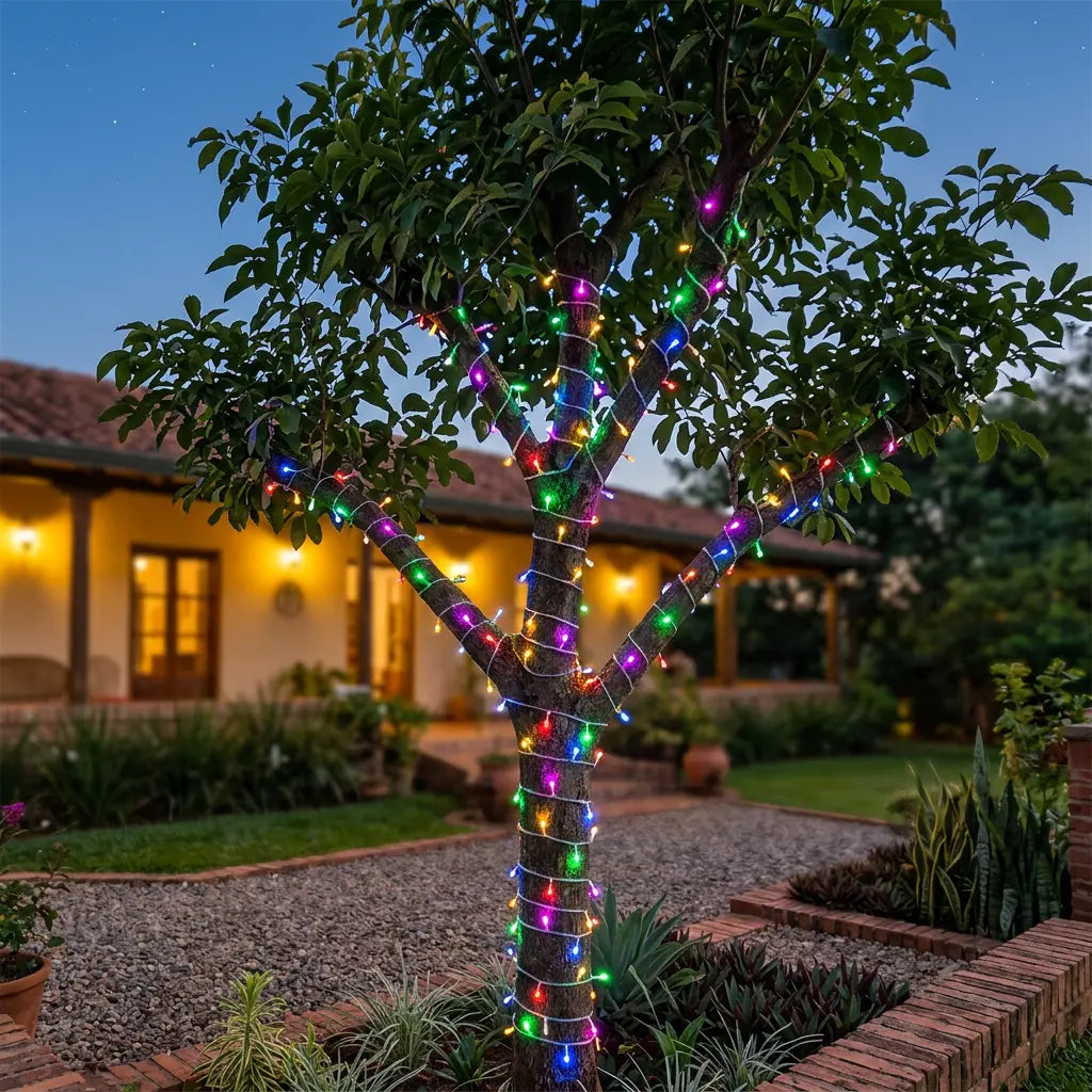 Guirnalda LED Lineal Decorativa 220 V – Multicolor, Cálido o Blanco
