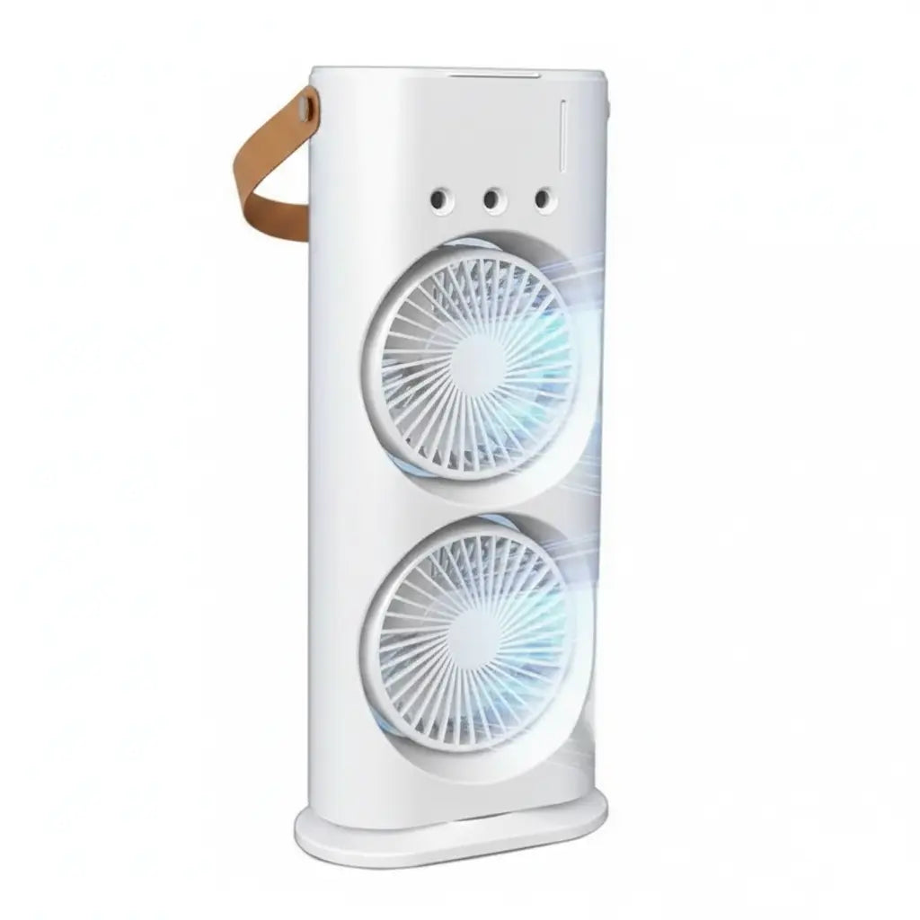 Ventilador de Mesa con Humidificación