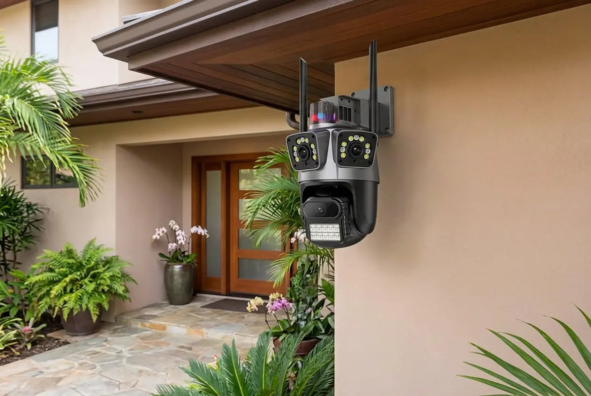 Cámara WiFi ABC A3059PRO Full HD con Triple Lente